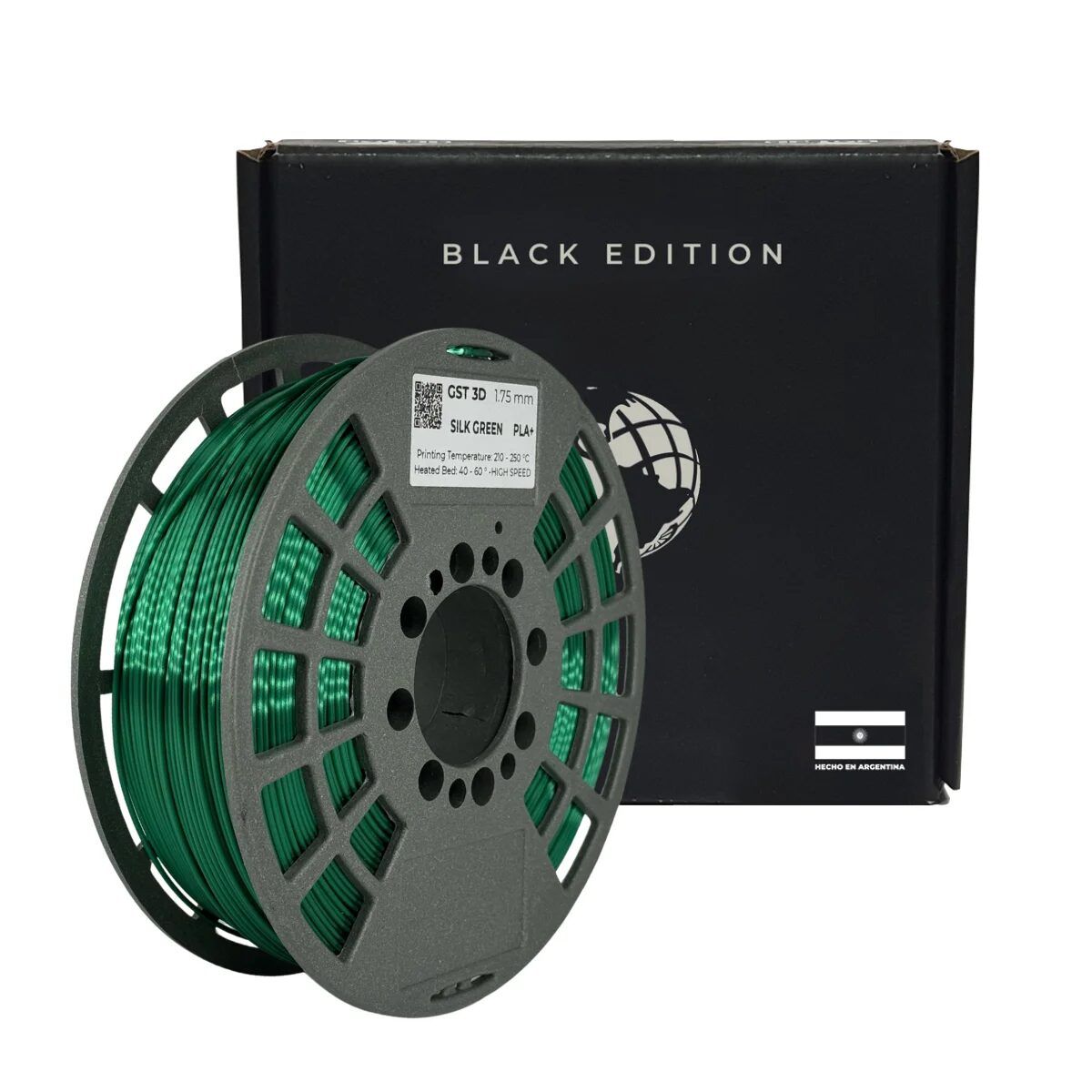 GST3D PLA+ Silk Verde 1kg