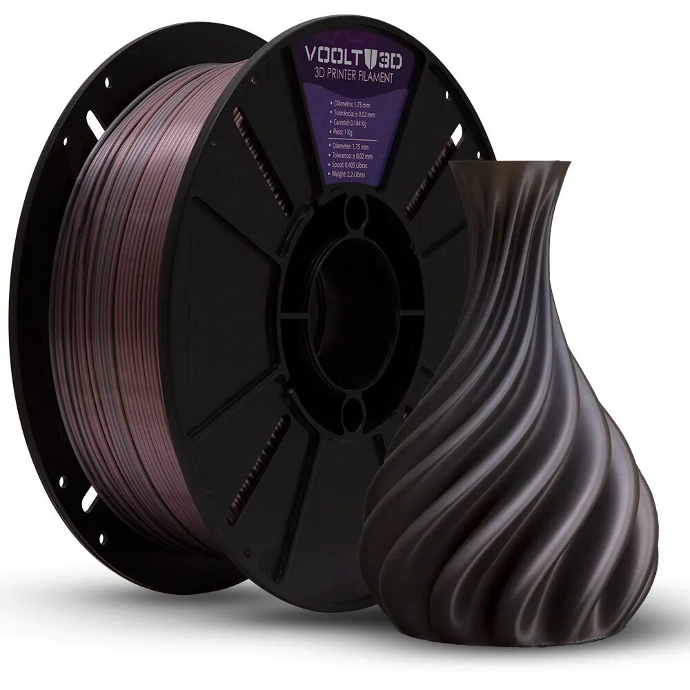 Voolt3D PLA Duo Color Inox/Rosa Oro 1kg