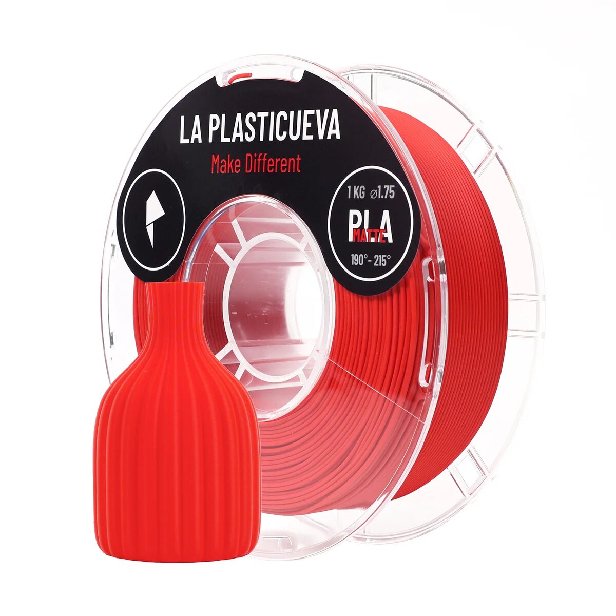 La Plasticueva PLA Matte Rojo 1kg