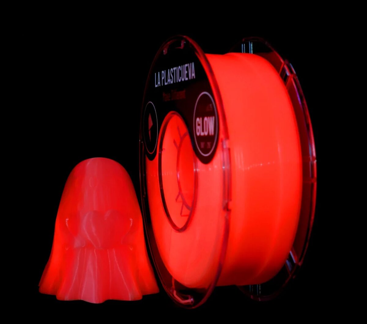 La Plasticueva Glow Rojo 750g