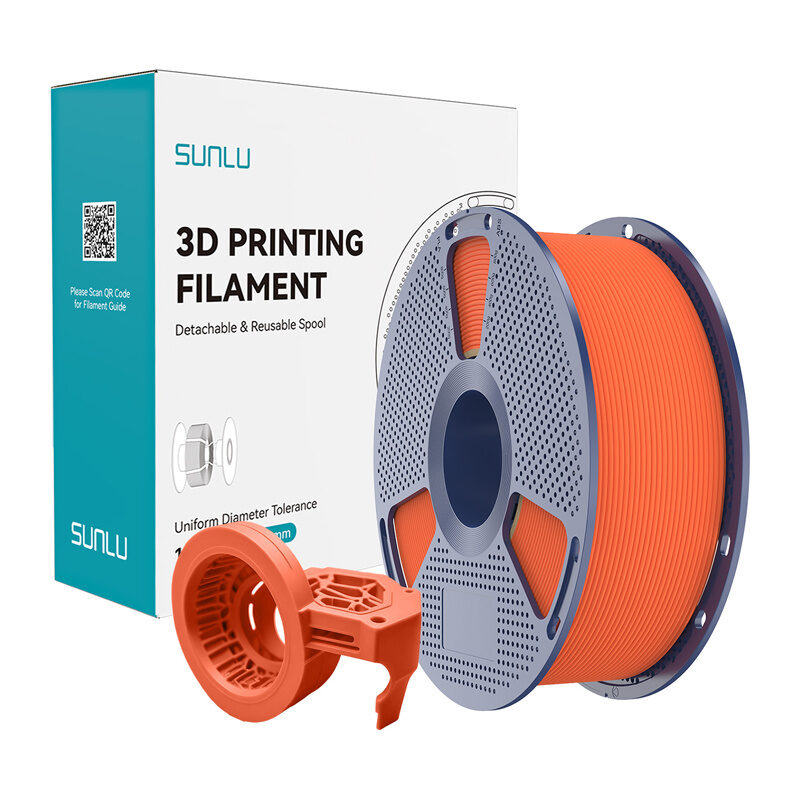 SUNLU PETG High-Speed Matte Naranja 1kg