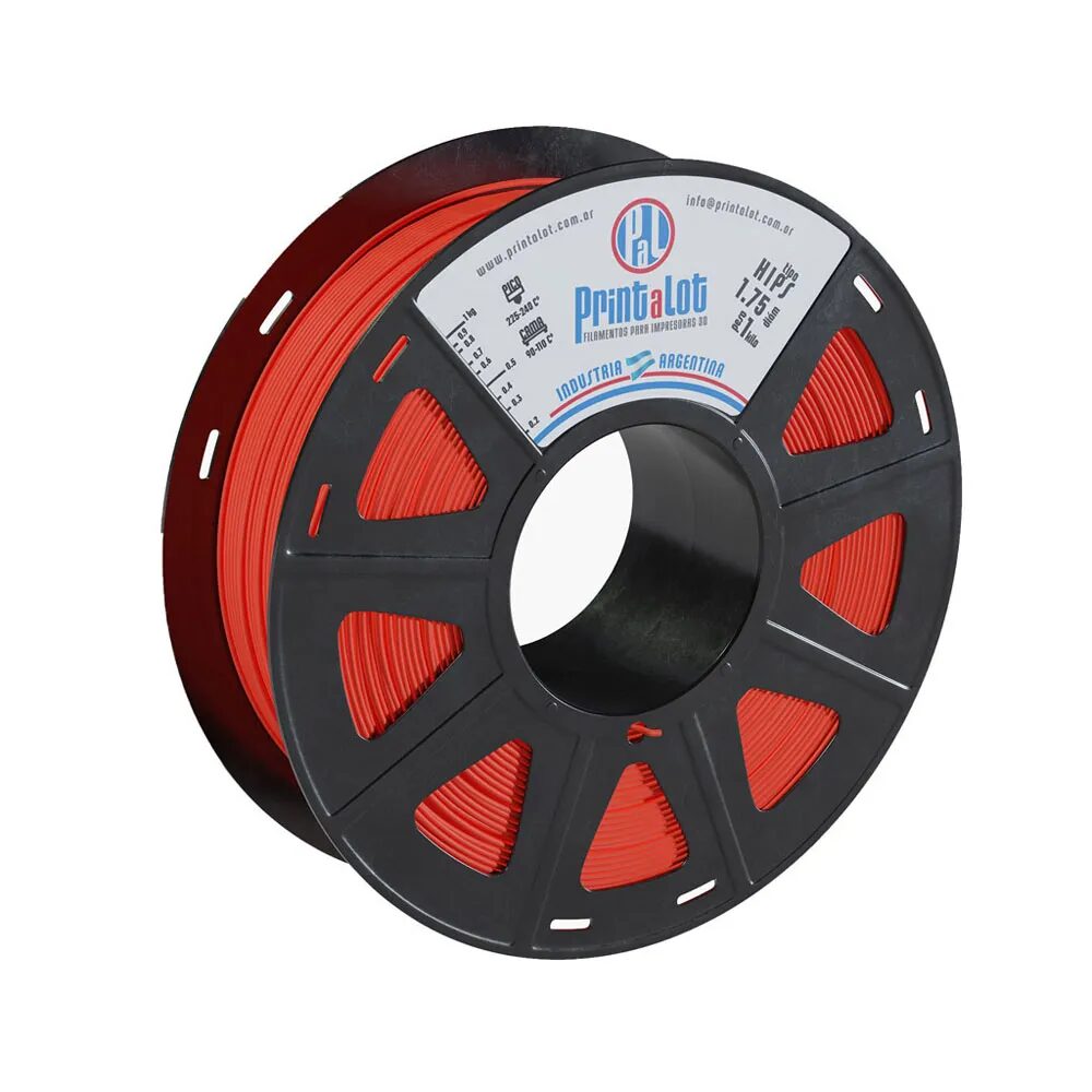 PrintaLot HIPS Rojo 1kg