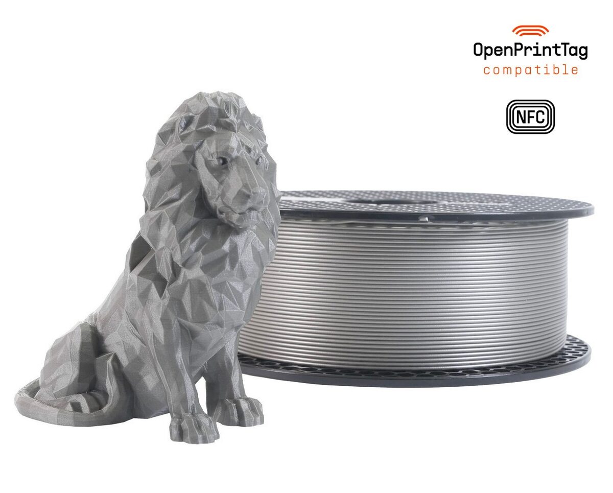 Prusament PLA Galaxy Silver 1kg