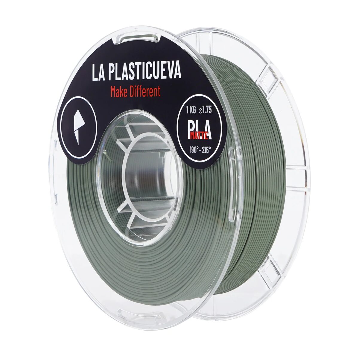 La Plasticueva PLA Matte Verde Militar 1kg