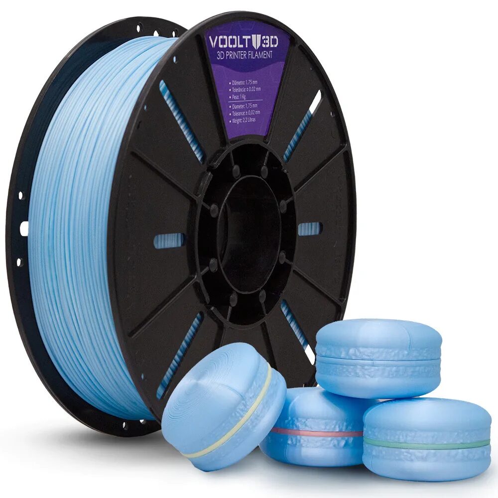 Voolt3D PLA Macaron Azul 1kg