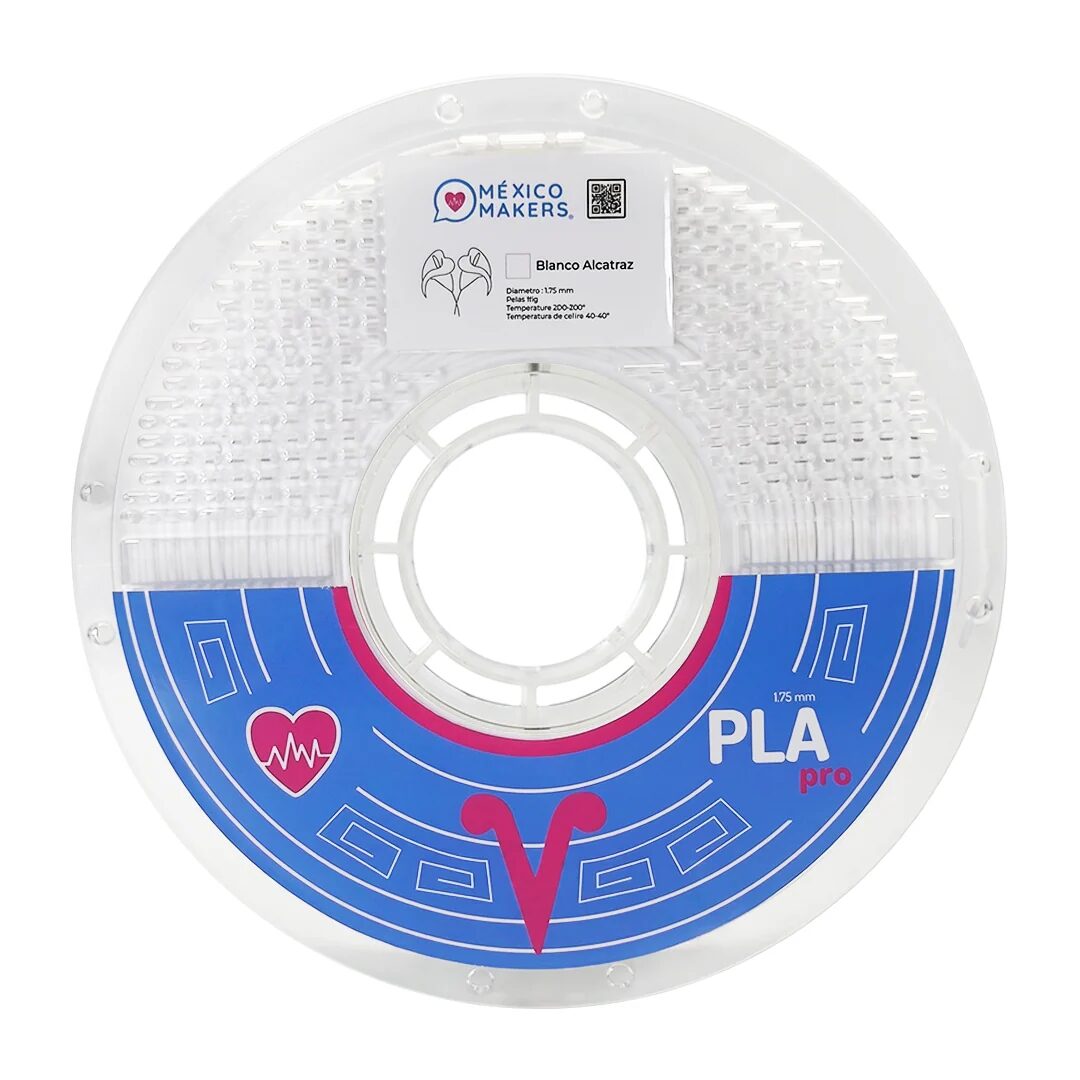 Mexico Makers PLA Pro Blanco Alcatraz